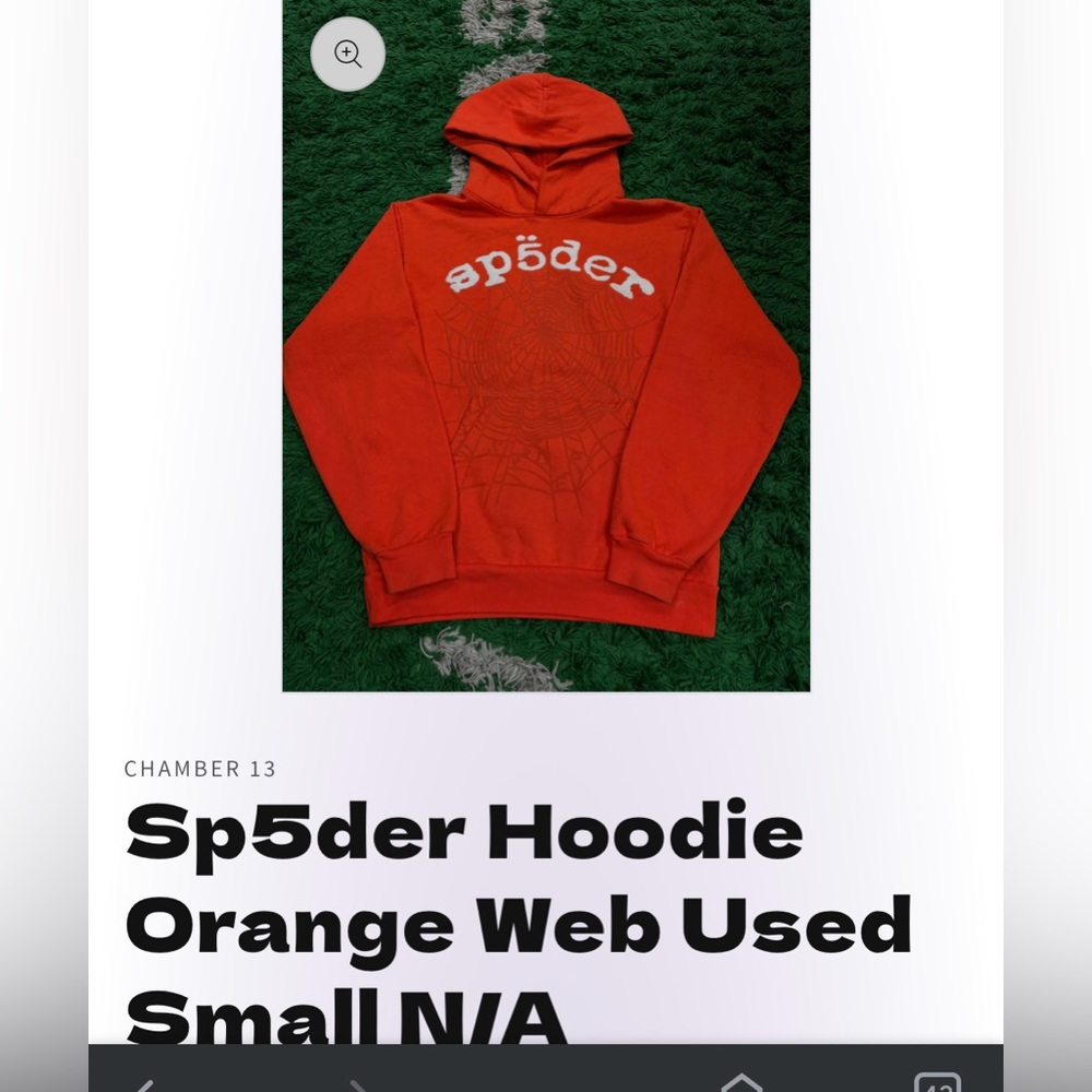 Sp5der hoodie